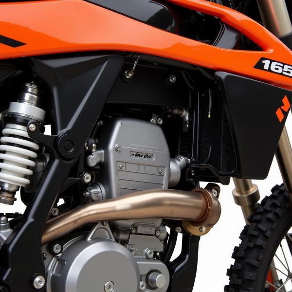 Détails de la KTM 125 SX