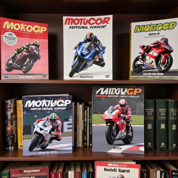 Collection de livres Moto GP