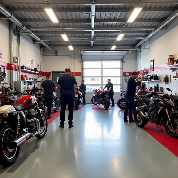 Atelier de réparation et d'entretien de LM Moto Brives-Charensac