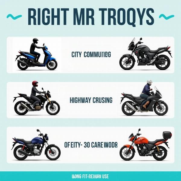 Choisir sa moto en fonction de son utilisation (ville, route, tout-terrain)