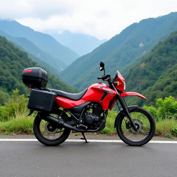 Location moto Vietnam Honda XR150L - Choix idéal pour les routes de montagne