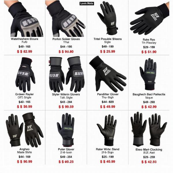 Gants moto en soldes chez Louis Moto