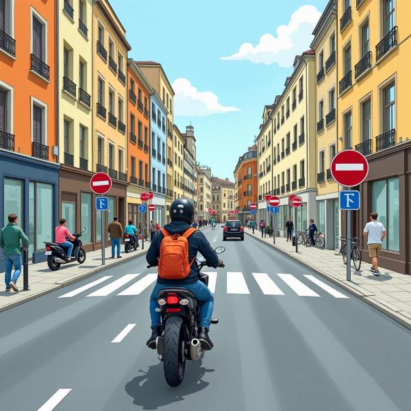 Maîtriser le plateau et la circulation à Montpellier pour le permis moto