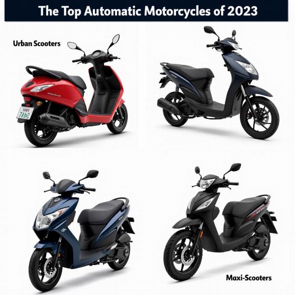 Sélection des meilleures motos automatiques de 2023