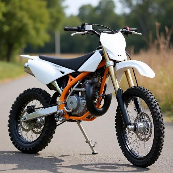 Moto 125 cross d'occasion en excellent état