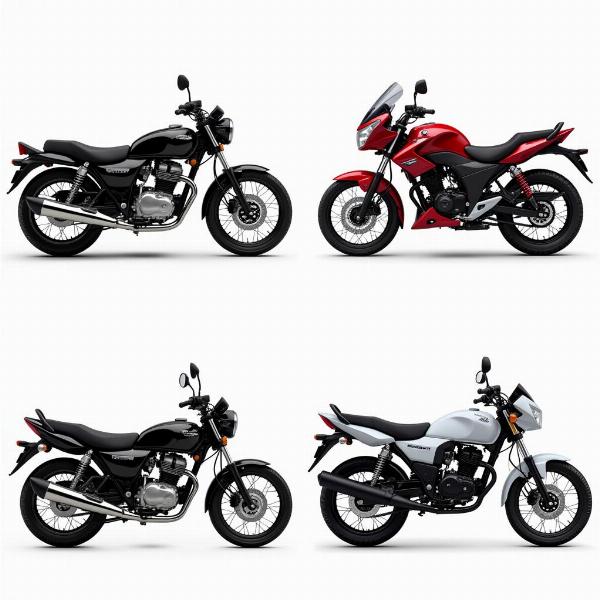 Différents types de moto 125