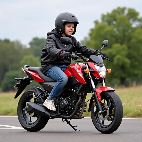 Moto Apollo 50cc pour jeune conducteur