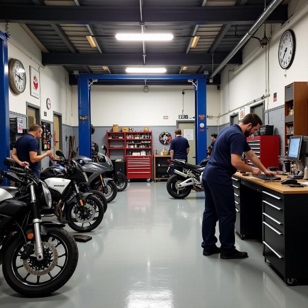 Atelier de réparation Moto Axxe Mulhouse