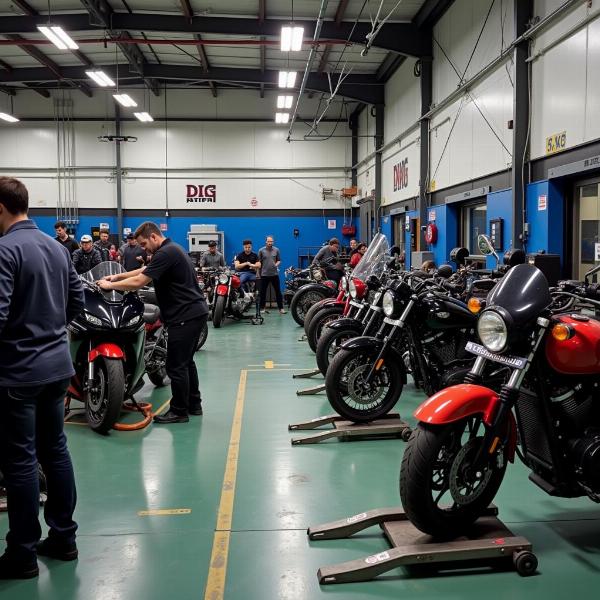 Atelier de réparation Moto Axxe Valenciennes