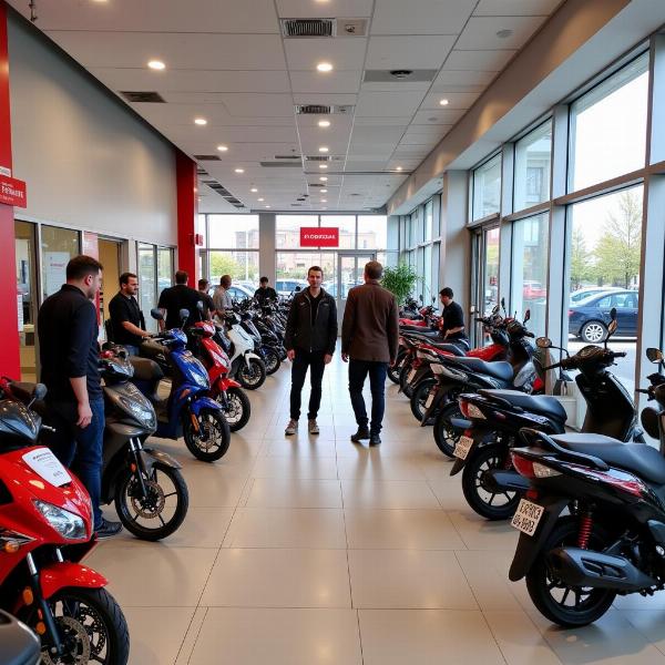 Showroom Moto Bastille Honda