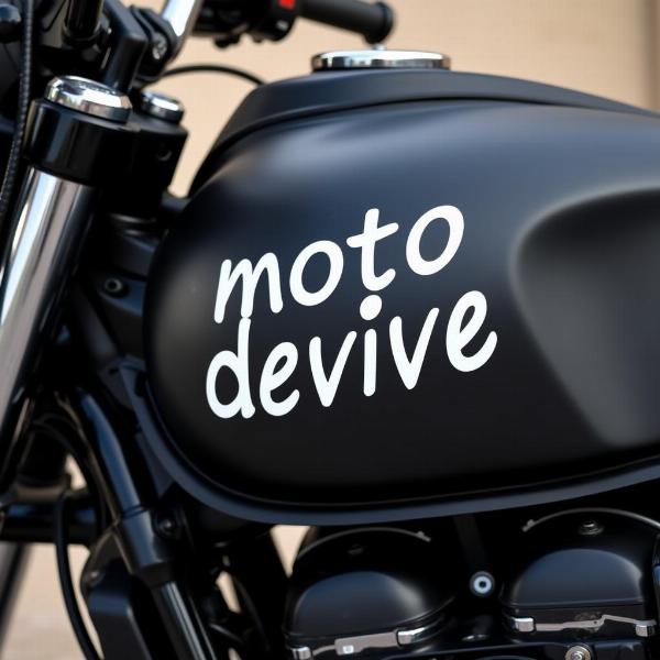 Moto Devise Réussie