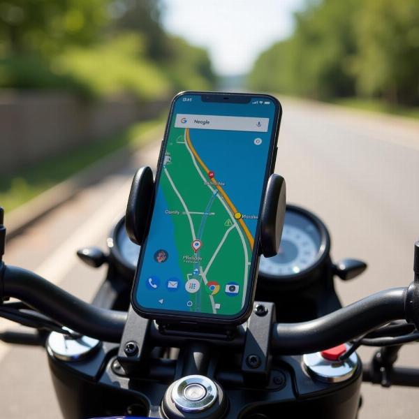 Navigation GPS avec le Moto G24