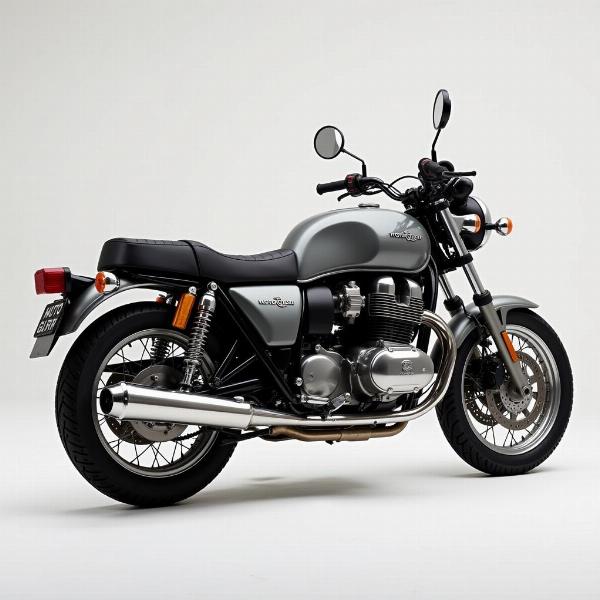 Moto Guzzi California 1400 : Vue générale de la moto, mettant en avant son design classique et imposant.