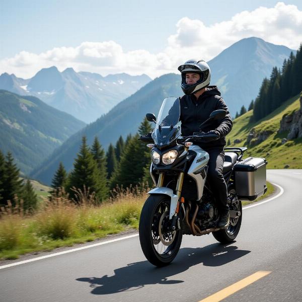 Moto idéale pour les cols des Pyrénées