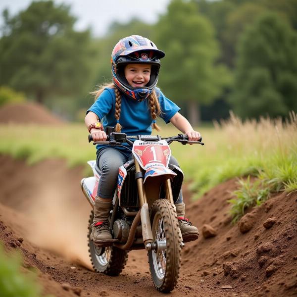 Avantages moto thermique enfant