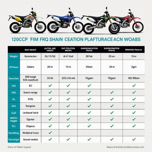 Comparatif des modèles de motos trial 125cc