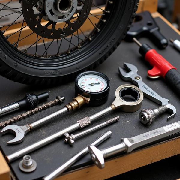 Outils spécialisés pour moto