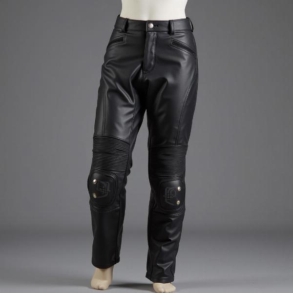 Pantalon moto DXR cuir