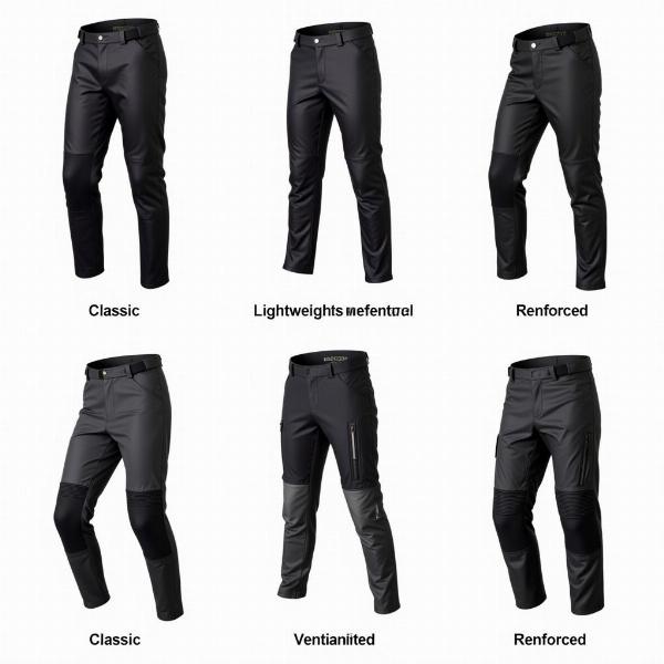 Types de Pantalons Trial Moto