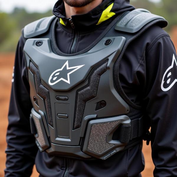 Protection optimale avec le pare-pierre Alpinestars