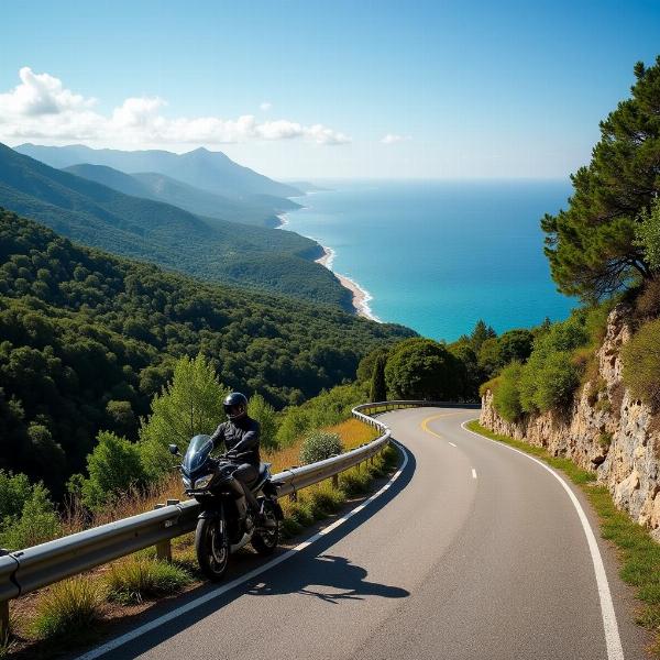 Routes panoramiques pour les passionnés de moto dans l'Hérault