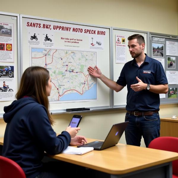 Formation au permis A2 dans une moto école parisienne