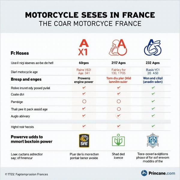 Différents permis moto à Rennes : A1, A2 et A