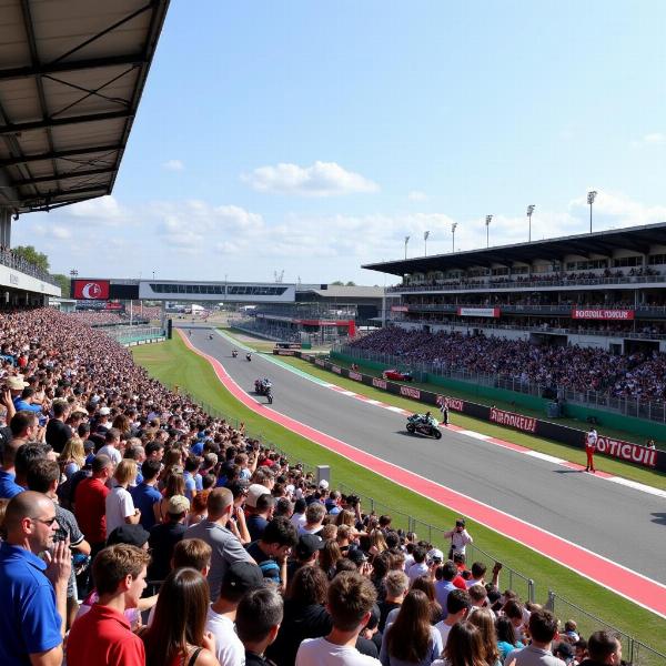 Tribune Moto GP Le Mans