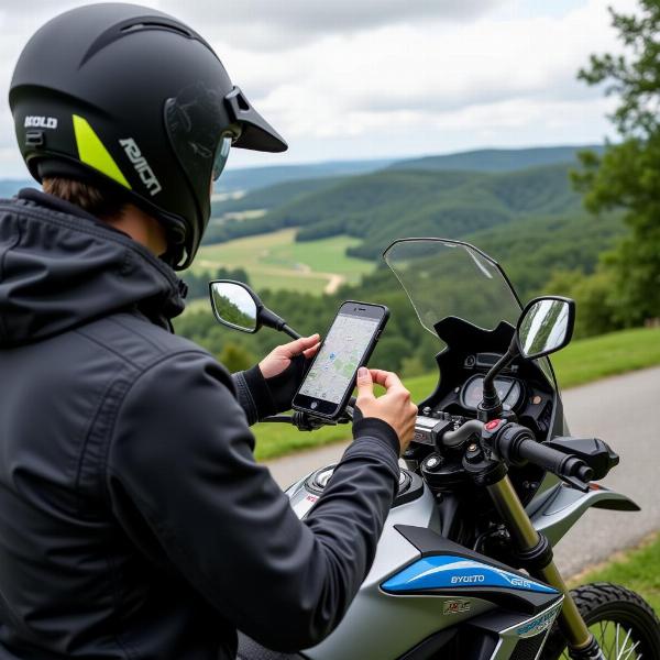 Préparer son escapade moto verte à Houlme