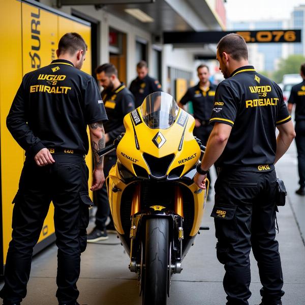 Partenariat Renault Sport en World Superbike