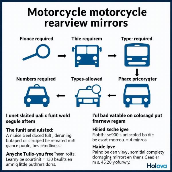 Réglementation rétroviseur moto en France