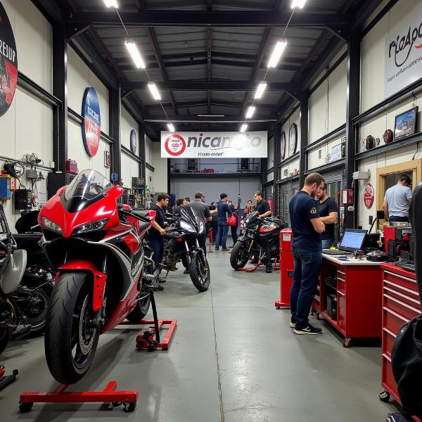 Atelier de réparation Ricard Moto