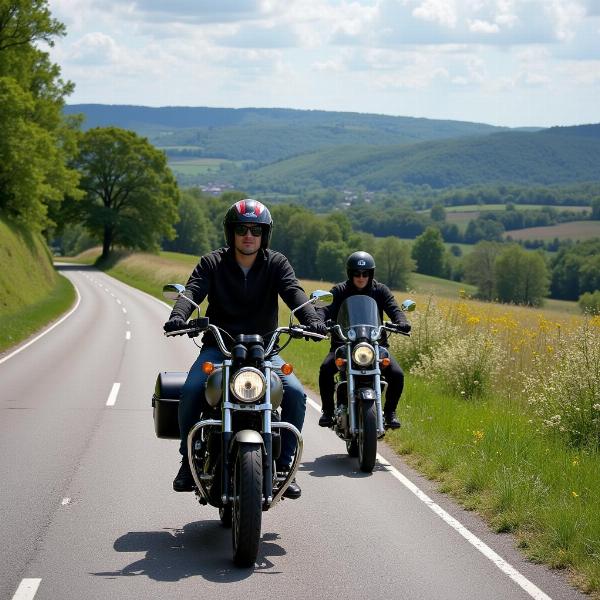 Rouler à moto à Limoges avec respect