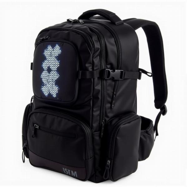 Sac à dos moto LED grande capacité