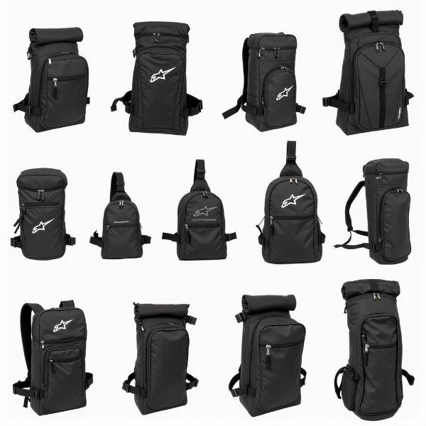 Différents modèles de sacs de jambe moto Alpinestars