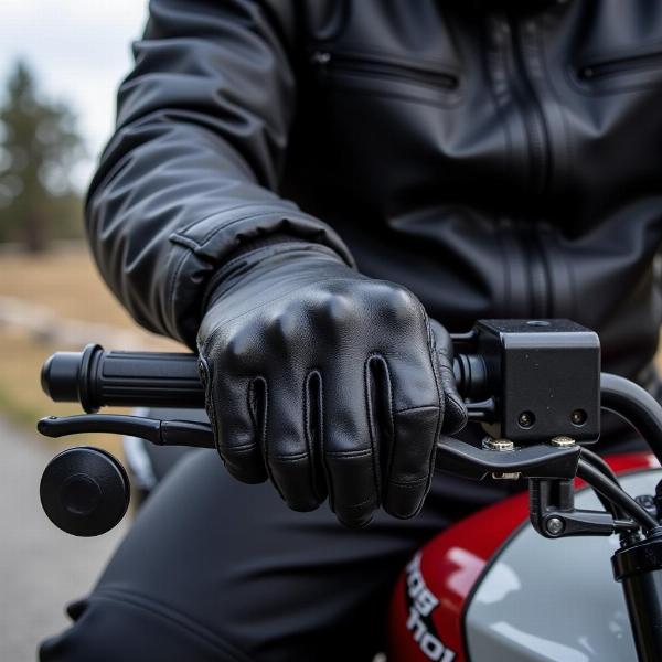 Sous-gants en soie pour moto en hiver