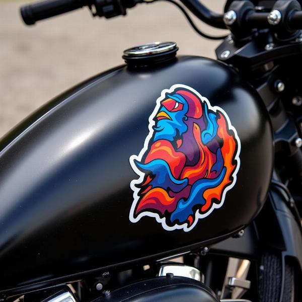 Sticker Personnalisé pour Moto : Exprimez Votre Style !