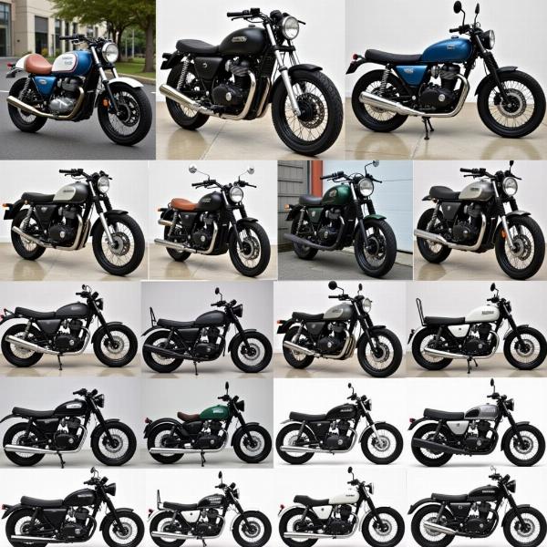 Différents styles de customisation de motos : Cafe Racer, Bobber, Scrambler