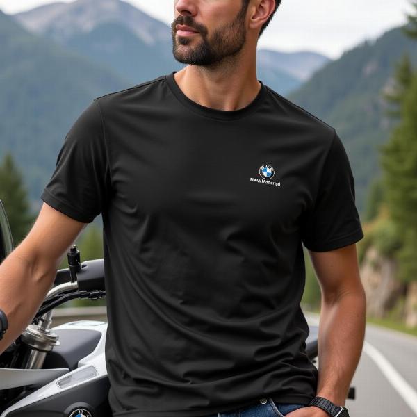 T-shirt BMW Moto en coton