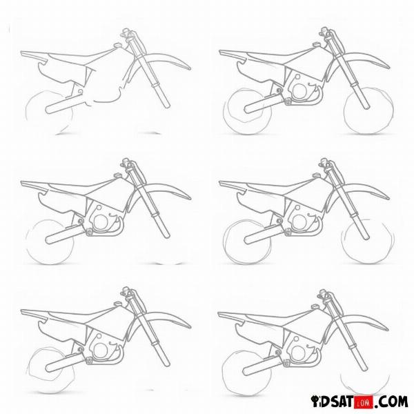 Techniques de Dessin Moto Cross