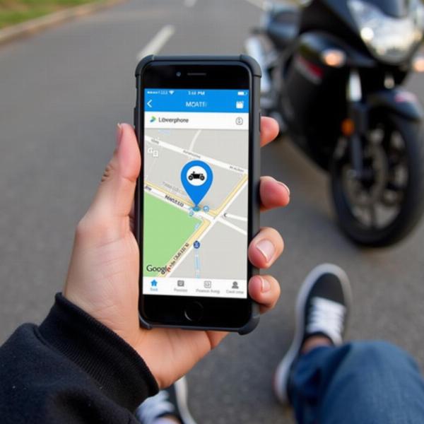 Utilisation d'un traceur moto sans abonnement via smartphone