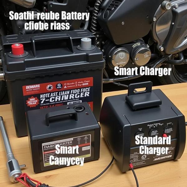 Différents types de chargeurs de batterie pour moto