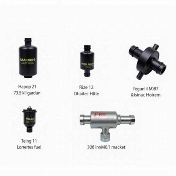 Différents types de filtres à essence pour moto