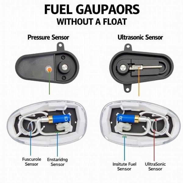 Types de jauges à essence pour motos sans flotteur