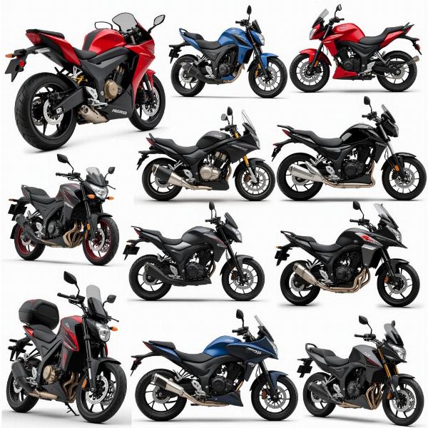 Types de motos à Nantes