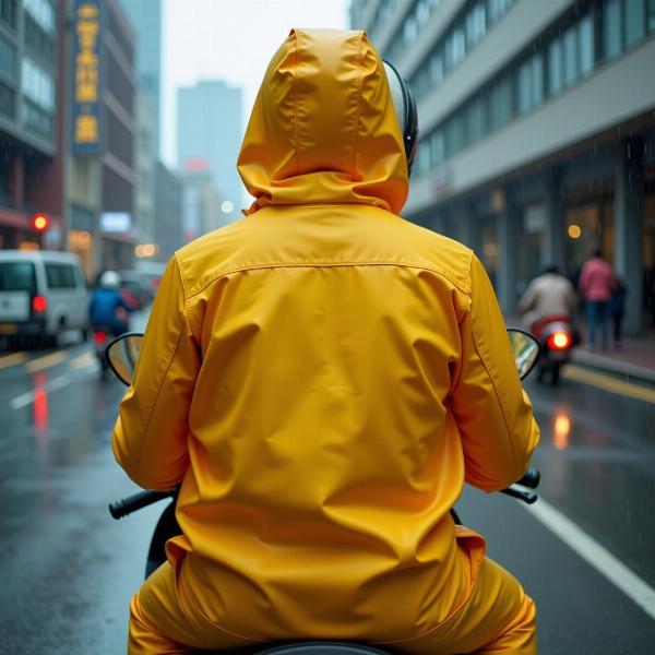 Vêtement pluie moto homme imperméable et respirant