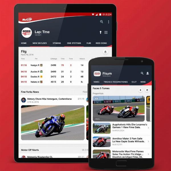 Application MotoGP Actualités Moto