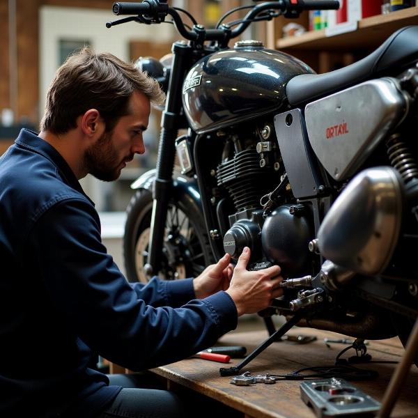 Atelier de réparation moto à Aix-en-Provence