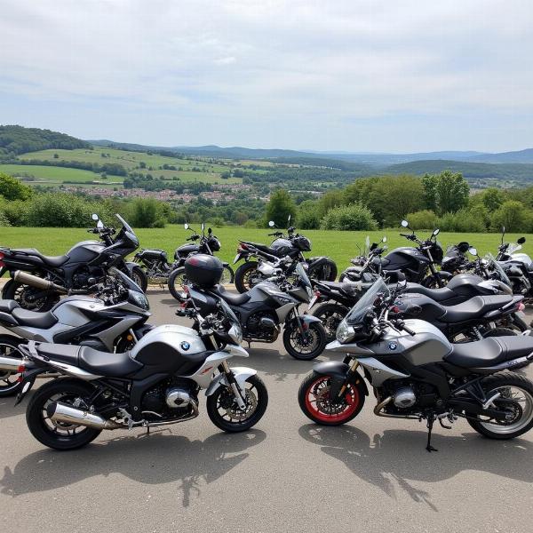 Différents modèles de motos BMW à Rouen