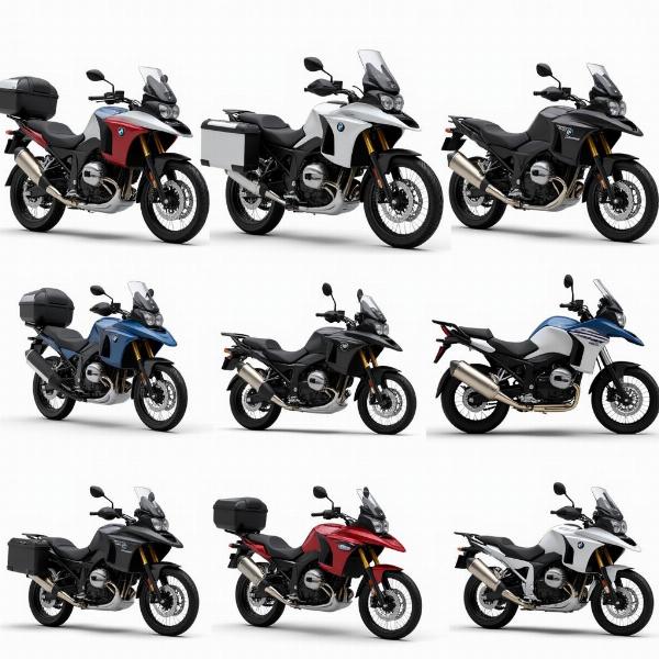 Différents modèles de BMW Moto Routières